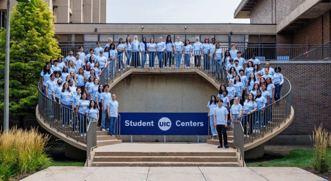 student staff group photo