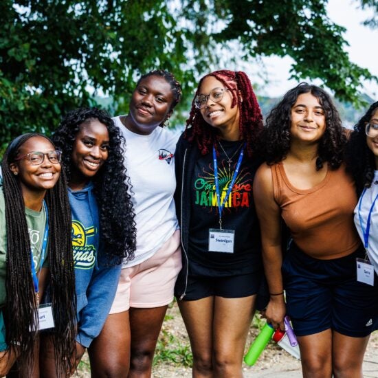 six new students at Camp Fire